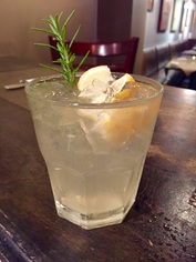 Elderflower Spritz at Food Glorious Food Tallahassee